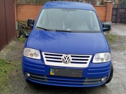 Синий Фольксваген Кадди, объемом двигателя 1.9 л и пробегом 375 тыс. км за 7000 $, фото 1 на Automoto.ua