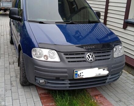 Синий Фольксваген Кадди, объемом двигателя 1.9 л и пробегом 350 тыс. км за 6093 $, фото 1 на Automoto.ua