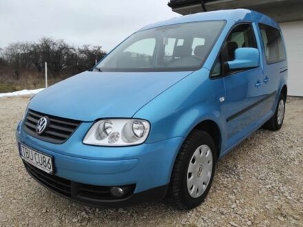 Синий Фольксваген Кадди, объемом двигателя 1.9 л и пробегом 213 тыс. км за 2000 $, фото 1 на Automoto.ua
