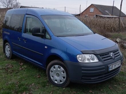 Синий Фольксваген Кадди, объемом двигателя 1.9 л и пробегом 215 тыс. км за 6700 $, фото 1 на Automoto.ua