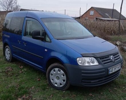 Синий Фольксваген Кадди, объемом двигателя 1.9 л и пробегом 215 тыс. км за 6700 $, фото 1 на Automoto.ua