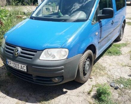 Синий Фольксваген Кадди, объемом двигателя 1.6 л и пробегом 325 тыс. км за 6239 $, фото 1 на Automoto.ua