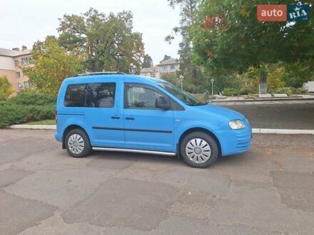 Синий Фольксваген Кадди, объемом двигателя 2 л и пробегом 249 тыс. км за 5500 $, фото 1 на Automoto.ua