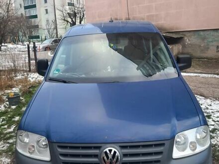 Синий Фольксваген Кадди, объемом двигателя 1.9 л и пробегом 263 тыс. км за 3950 $, фото 1 на Automoto.ua
