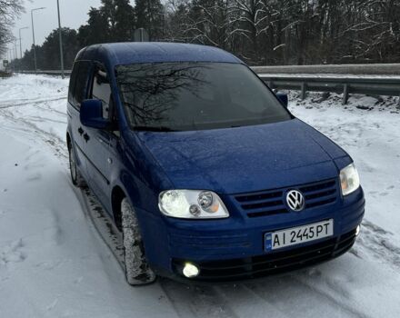Синий Фольксваген Кадди, объемом двигателя 2 л и пробегом 320 тыс. км за 6500 $, фото 1 на Automoto.ua