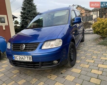 Синий Фольксваген Кадди, объемом двигателя 1.9 л и пробегом 330 тыс. км за 7950 $, фото 1 на Automoto.ua