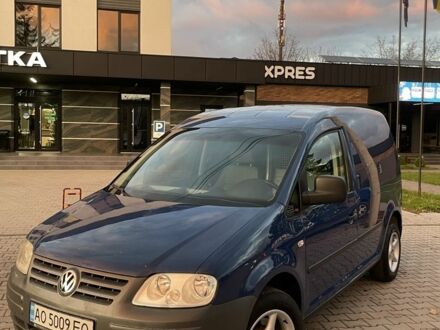 Синий Фольксваген Кадди, объемом двигателя 2 л и пробегом 328 тыс. км за 4000 $, фото 1 на Automoto.ua