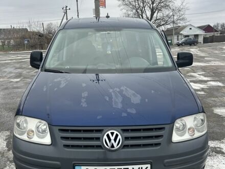 Синий Фольксваген Кадди, объемом двигателя 1.9 л и пробегом 410 тыс. км за 8500 $, фото 1 на Automoto.ua