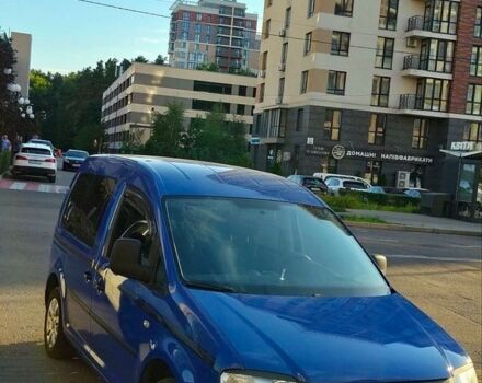 Синий Фольксваген Кадди, объемом двигателя 1.6 л и пробегом 320 тыс. км за 5600 $, фото 1 на Automoto.ua