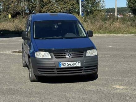 Фольксваген Кадди 2009 в Хмельницком на Automoto.ua Синий Фольксваген Кадди, объемом двигателя 1.98 л и пробегом 365 тыс. км за 5600 $, фото 1 на Automoto.ua