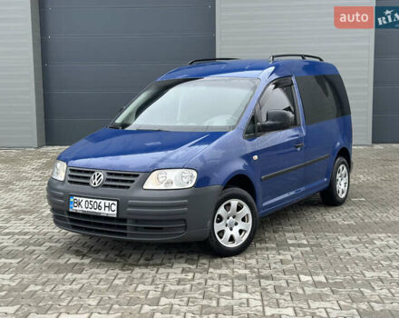 Синий Фольксваген Кадди, объемом двигателя 1.9 л и пробегом 361 тыс. км за 7650 $, фото 1 на Automoto.ua