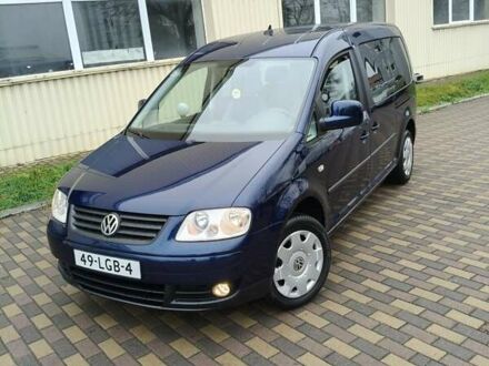 Синий Фольксваген Кадди, объемом двигателя 1.9 л и пробегом 193 тыс. км за 11350 $, фото 1 на Automoto.ua