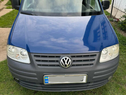 Синий Фольксваген Кадди, объемом двигателя 1.9 л и пробегом 330 тыс. км за 8800 $, фото 1 на Automoto.ua