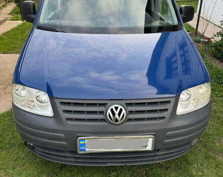 Синий Фольксваген Кадди, объемом двигателя 1.9 л и пробегом 330 тыс. км за 8800 $, фото 1 на Automoto.ua