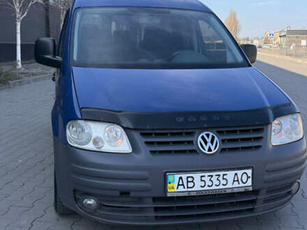 Синий Фольксваген Кадди, объемом двигателя 1.97 л и пробегом 315 тыс. км за 6100 $, фото 1 на Automoto.ua