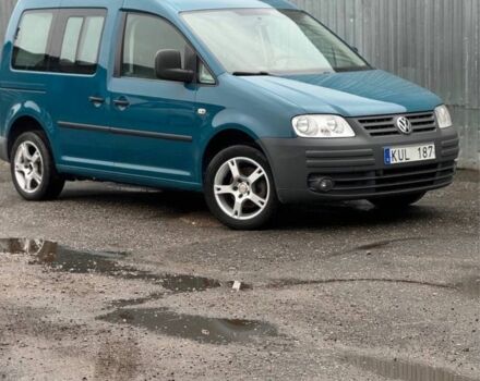 Синий Фольксваген Кадди, объемом двигателя 1.6 л и пробегом 206 тыс. км за 5000 $, фото 1 на Automoto.ua