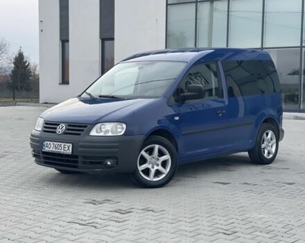 Синий Фольксваген Кадди, объемом двигателя 1.9 л и пробегом 239 тыс. км за 7300 $, фото 1 на Automoto.ua