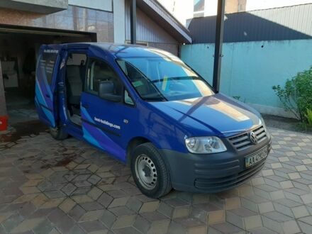Синий Фольксваген Кадди, объемом двигателя 1.6 л и пробегом 267 тыс. км за 6900 $, фото 1 на Automoto.ua