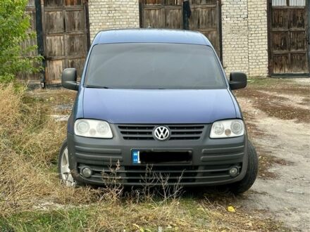 Синий Фольксваген Кадди, объемом двигателя 1.9 л и пробегом 244 тыс. км за 7500 $, фото 1 на Automoto.ua