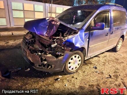 Синий Фольксваген Кадди, объемом двигателя 2 л и пробегом 22000 тыс. км за 7000 $, фото 1 на Automoto.ua