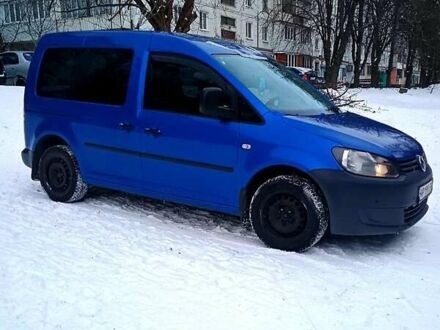 Синий Фольксваген Кадди, объемом двигателя 1.2 л и пробегом 200 тыс. км за 6500 $, фото 1 на Automoto.ua