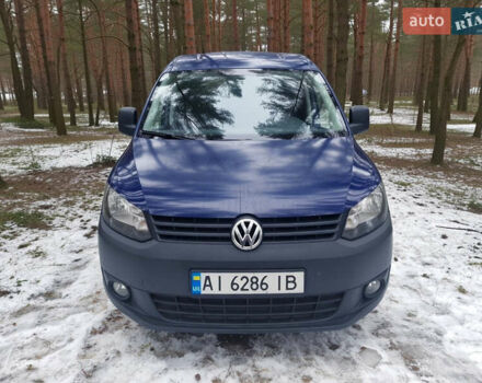 Синий Фольксваген Кадди, объемом двигателя 1.6 л и пробегом 254 тыс. км за 7400 $, фото 1 на Automoto.ua