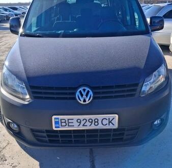 Синий Фольксваген Кадди, объемом двигателя 1.6 л и пробегом 265 тыс. км за 11000 $, фото 1 на Automoto.ua