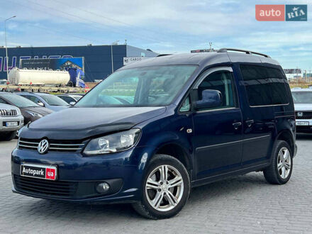 Синий Фольксваген Кадди, объемом двигателя 2 л и пробегом 275 тыс. км за 12590 $, фото 1 на Automoto.ua