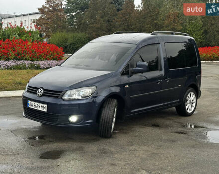Синій Фольксваген Кадді, об'ємом двигуна 2 л та пробігом 240 тис. км за 16300 $, фото 1 на Automoto.ua