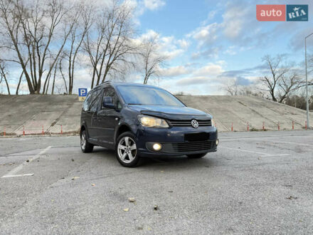 Синий Фольксваген Кадди, объемом двигателя 1.6 л и пробегом 281 тыс. км за 11200 $, фото 1 на Automoto.ua