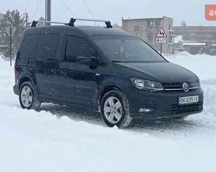 Синий Фольксваген Кадди, объемом двигателя 2 л и пробегом 201 тыс. км за 14750 $, фото 1 на Automoto.ua