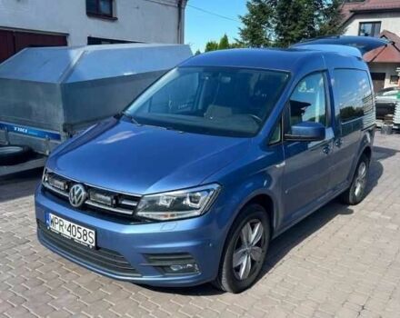 Синий Фольксваген Кадди, объемом двигателя 2 л и пробегом 159 тыс. км за 9200 $, фото 1 на Automoto.ua