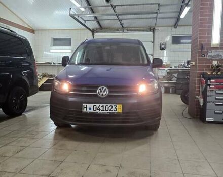 Синий Фольксваген Кадди, объемом двигателя 2 л и пробегом 187 тыс. км за 12800 $, фото 1 на Automoto.ua