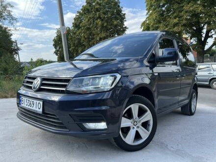 Синий Фольксваген Кадди, объемом двигателя 2 л и пробегом 230 тыс. км за 17900 $, фото 1 на Automoto.ua