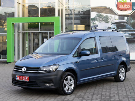 Синий Фольксваген Кадди, объемом двигателя 2 л и пробегом 203 тыс. км за 17300 $, фото 1 на Automoto.ua
