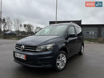 Синий Фольксваген Кадди, объемом двигателя 2 л и пробегом 287 тыс. км за 16700 $, фото 1 на Automoto.ua