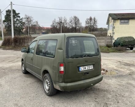 Зеленый Фольксваген Кадди, объемом двигателя 1.9 л и пробегом 250 тыс. км за 1750 $, фото 3 на Automoto.ua