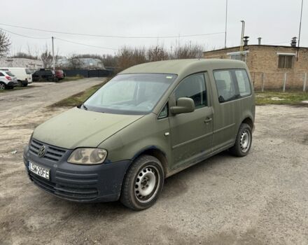 Зеленый Фольксваген Кадди, объемом двигателя 1.9 л и пробегом 250 тыс. км за 1750 $, фото 2 на Automoto.ua