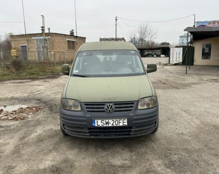 Зеленый Фольксваген Кадди, объемом двигателя 1.9 л и пробегом 250 тыс. км за 1750 $, фото 1 на Automoto.ua
