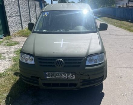 Зеленый Фольксваген Кадди, объемом двигателя 1.9 л и пробегом 300 тыс. км за 2000 $, фото 2 на Automoto.ua