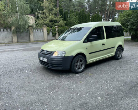 Зеленый Фольксваген Кадди, объемом двигателя 1.97 л и пробегом 278 тыс. км за 5500 $, фото 1 на Automoto.ua