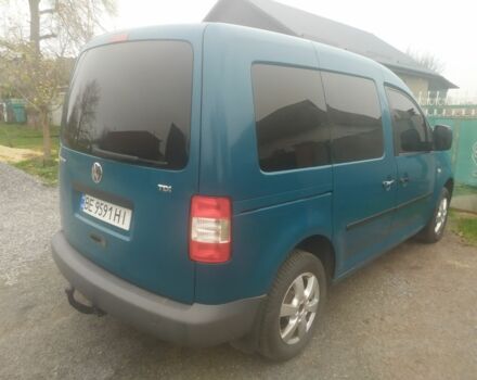 Зеленый Фольксваген Кадди, объемом двигателя 1.9 л и пробегом 287 тыс. км за 5850 $, фото 2 на Automoto.ua