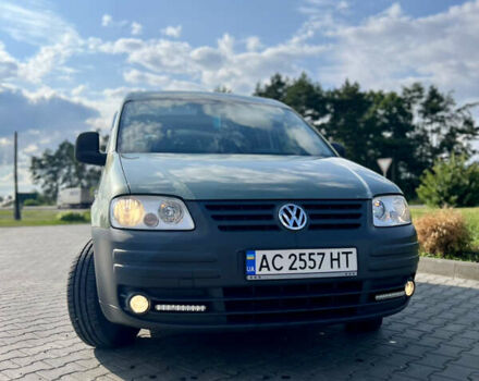 Зеленый Фольксваген Кадди, объемом двигателя 1.6 л и пробегом 285 тыс. км за 5700 $, фото 6 на Automoto.ua