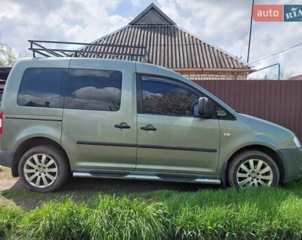 Зеленый Фольксваген Кадди, объемом двигателя 1.9 л и пробегом 185 тыс. км за 8500 $, фото 6 на Automoto.ua