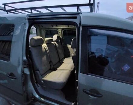 Зеленый Фольксваген Кадди, объемом двигателя 1.9 л и пробегом 185 тыс. км за 8500 $, фото 5 на Automoto.ua