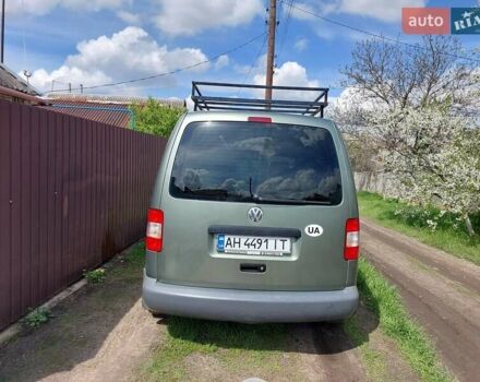 Зеленый Фольксваген Кадди, объемом двигателя 1.9 л и пробегом 185 тыс. км за 8500 $, фото 7 на Automoto.ua