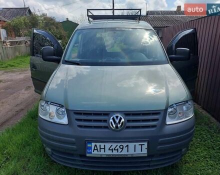 Зеленый Фольксваген Кадди, объемом двигателя 1.9 л и пробегом 185 тыс. км за 8500 $, фото 11 на Automoto.ua