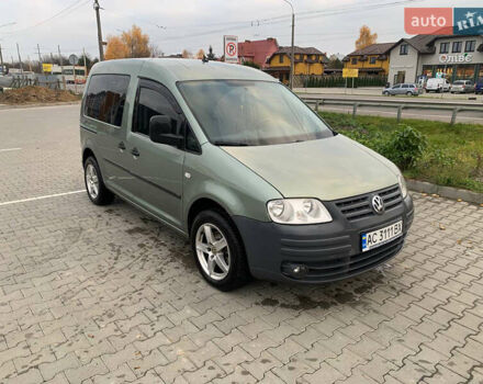 Зелений Фольксваген Кадді, об'ємом двигуна 1.9 л та пробігом 244 тис. км за 7500 $, фото 9 на Automoto.ua