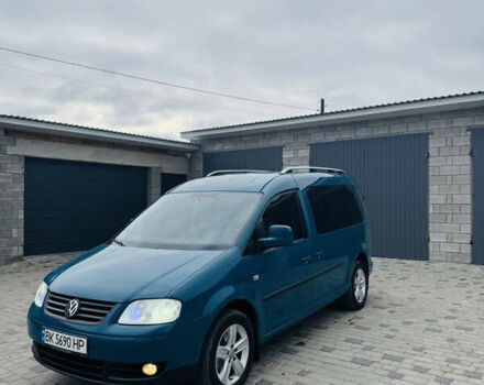 Зеленый Фольксваген Кадди, объемом двигателя 1.9 л и пробегом 313 тыс. км за 9400 $, фото 2 на Automoto.ua