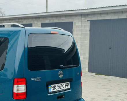 Зеленый Фольксваген Кадди, объемом двигателя 1.9 л и пробегом 313 тыс. км за 9400 $, фото 9 на Automoto.ua